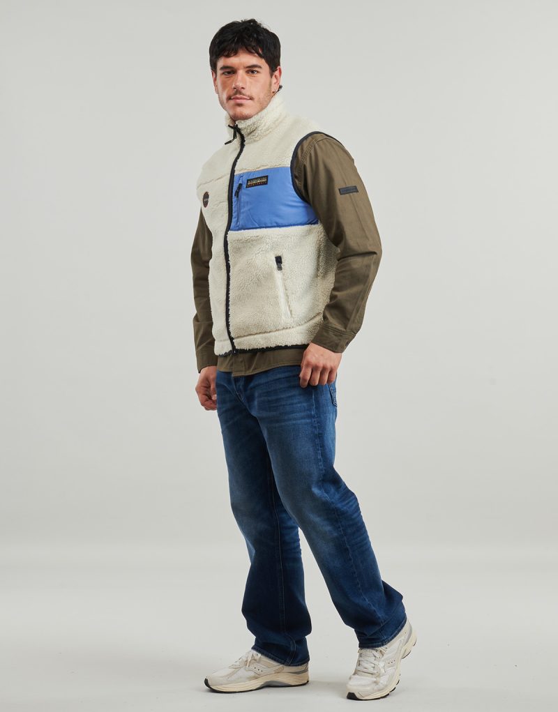 Felpa Napapijri YUPIK V Beige Felpe Uomo - 3