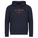 Felpe con cappuccio Tommy Hilfiger OVAL GRAPHIC HOODIE Blu Felpe con cappuccio Uomo - 1