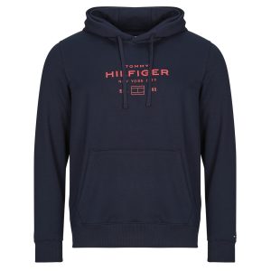 Felpa uomo Tommy Hilfiger  OVAL GRAPHIC HOODIE  Marine Tommy Hilfiger 8721222339861