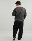 Jeansjacke Levis RELAXED FIT SHERPA TRKR Schwarze Herren-Jeansjacke - 4