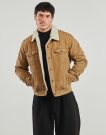 Jeansjacke Levis Sherpa Trucker-Jeansjacke Typ 3, beige, f&uuml;r Herren - 2