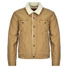 Giacca in jeans uomo Levis  TYPE 3 SHERPA TRUCKER  Beige Levis 5401187355153
