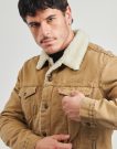Jeansjacke Levis Sherpa Trucker-Jeansjacke Typ 3, beige, f&uuml;r Herren - 5