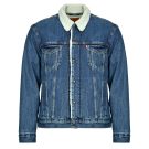 Giacca in jeans uomo Levis  TYPE 3 SHERPA TRUCKER  Blu Levis 5401187354477