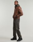 Lederjackeelle Oakwood DRINK Brown Jackets in pelle Mann - 3