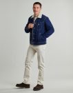 Giacca  Lee  SHERPA JACKET  Blu -  Giacche Uomo - 3