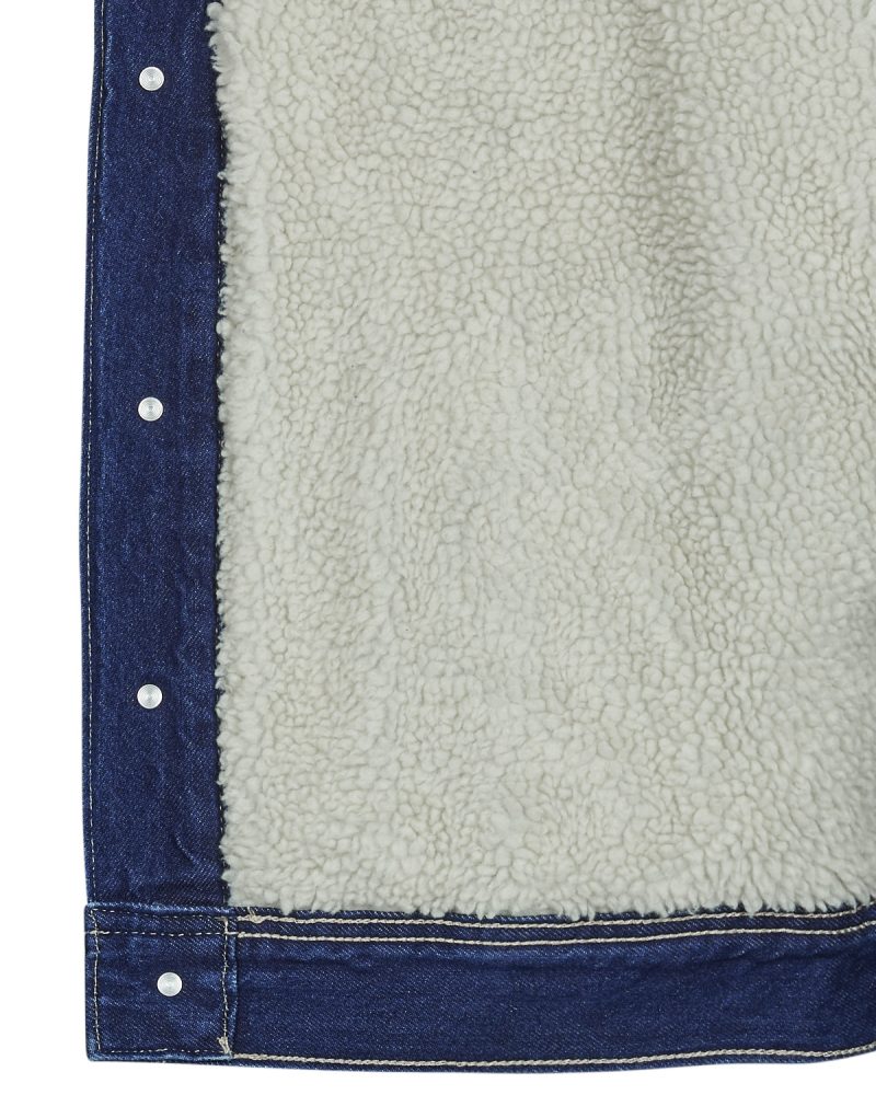 Giacca  Lee  SHERPA JACKET  Blu -  Giacche Uomo - 6