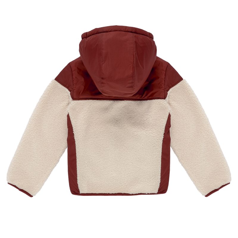 Giubbotto K-Way P. SAMSON 4.0 ORSETTO Beige - Giubbotti Bambina - 2