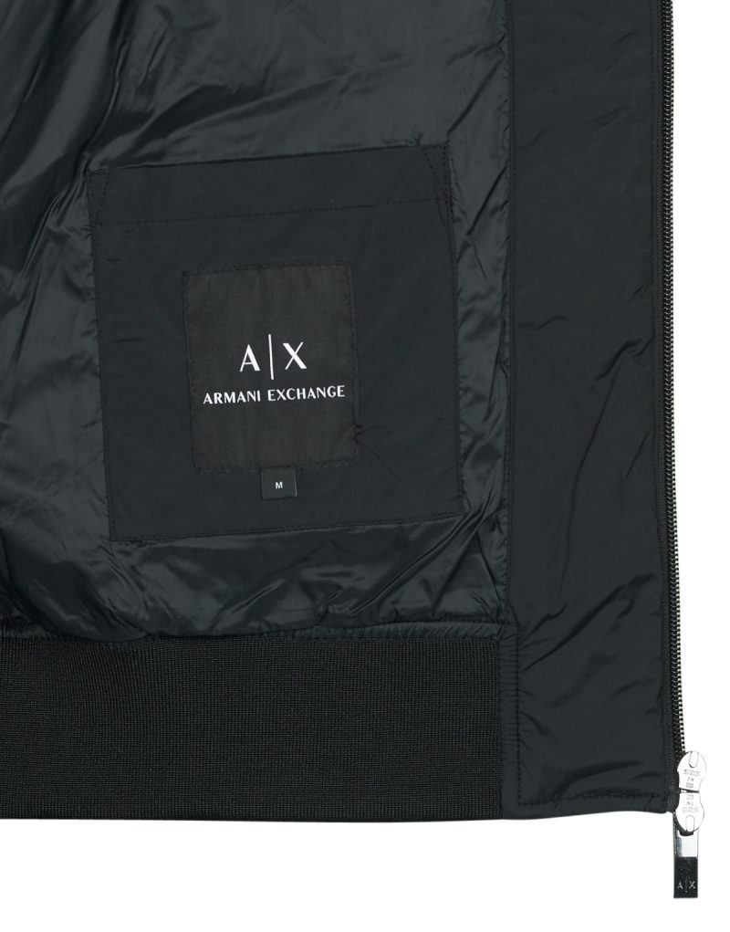 Giubbotto  Armani Exchange  BLOUSON JACKET  Nero -  Giubbotti Uomo - 6