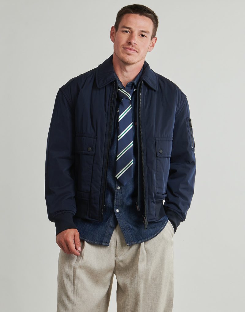Veste BOSS Oking bleue pour homme - Taille 2
