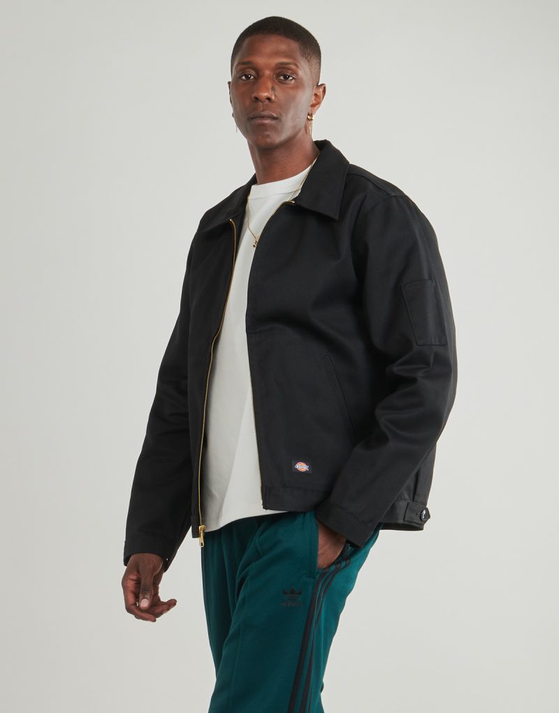 Chaqueta Dickies Eisenhower sin forro, color negro, para hombre - 3