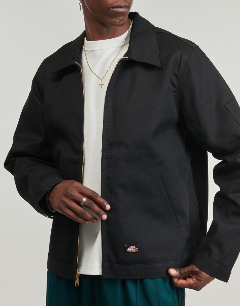 Chaqueta Dickies Eisenhower sin forro, color negro, para hombre - 5