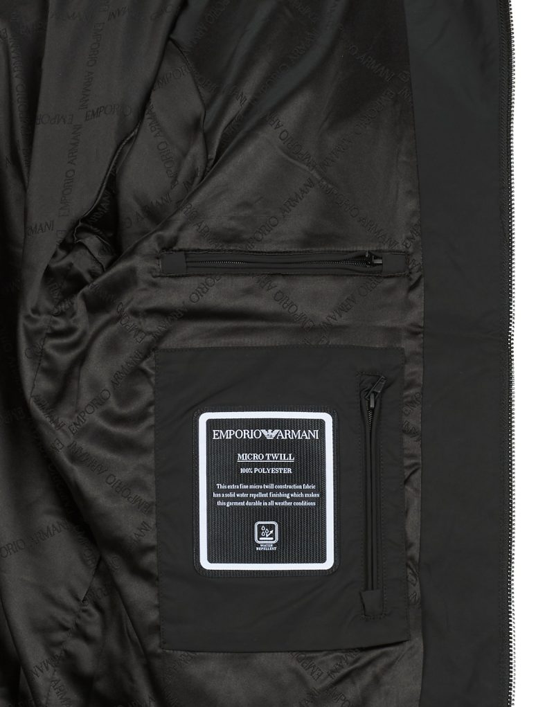 Blouson Emporio Armani Noir Vestes Homme - 6