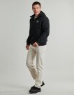 veste Emporio Armani EA7 TRAIN CORE ID M HOODED PA - Vestes noires pour hommes TRAIN CORE ID M HOODED PA - 3