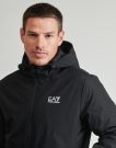 veste Emporio Armani EA7 TRAIN CORE ID M HOODED PA - Vestes noires pour hommes TRAIN CORE ID M HOODED PA - 5
