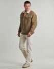 Giubbotto Guess TRUCKER JACKET Marrone - Giubbotti Uomo - 3