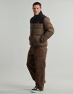 Giubbotto  Rip Curl  FADE OUT CORD PUFFER JACKET  Marrone Giubbotti Uomo - 3