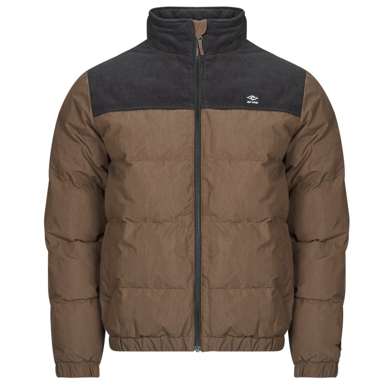 Giubbotto  Rip Curl  FADE OUT CORD PUFFER JACKET  Marrone Giubbotti Uomo - 1