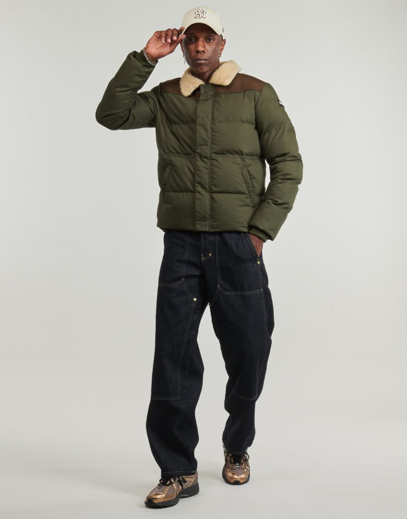 Chaqueta Schott - Chaquetas para hombre color caqui - 2
