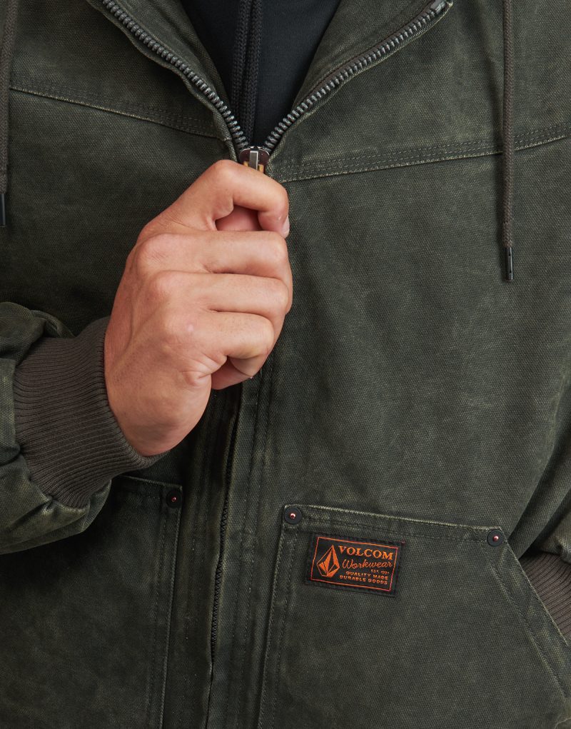 Volcom HAMILSTORM JACKET Grey Men's Jackets - 5