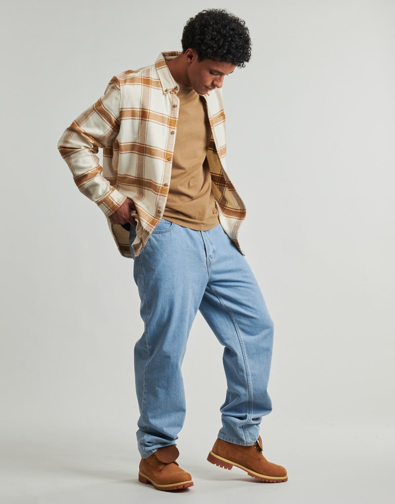 Jeans Flare Dickies THOMASVILLE DENIM PANT Blu Jeans Flare Uomo - 3