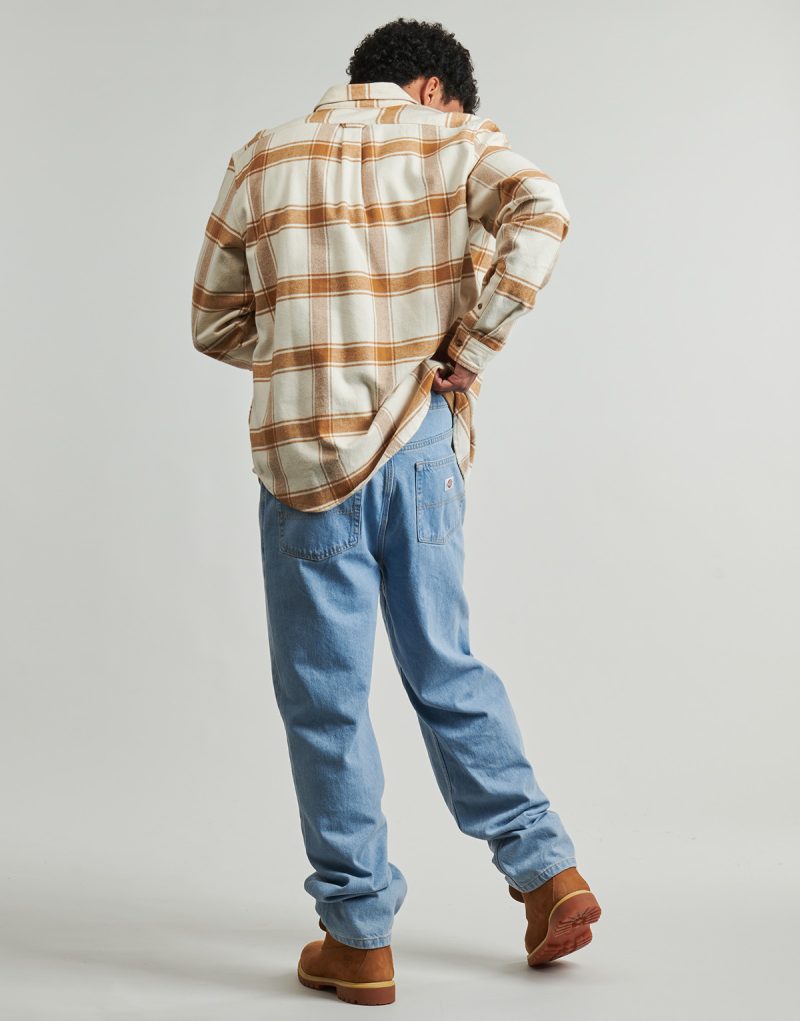 Jeans Flare Dickies THOMASVILLE DENIM PANT Blu Jeans Flare Uomo - 4