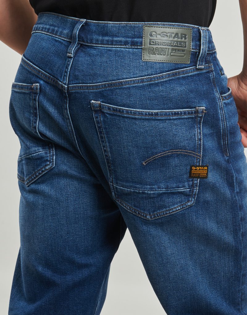 Jeans G-Star Raw Pantalones vaqueros Dakota Regular Rectos Azules para Hombre - 5