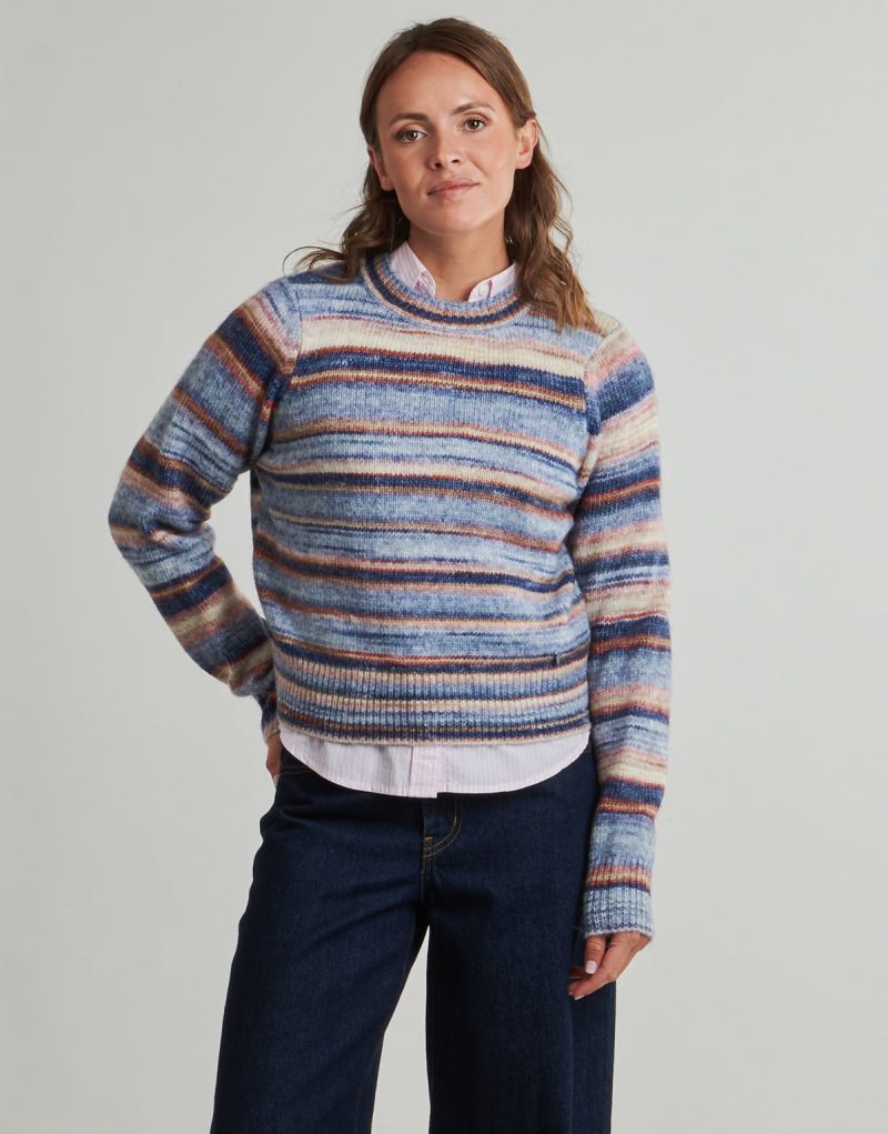 Pepe Jeans CELESTE CREW Sweater, Blue, Women's Sweaters - 2