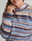 Pepe Jeans CELESTE CREW Sweater, Blue, Women's Sweaters - 5