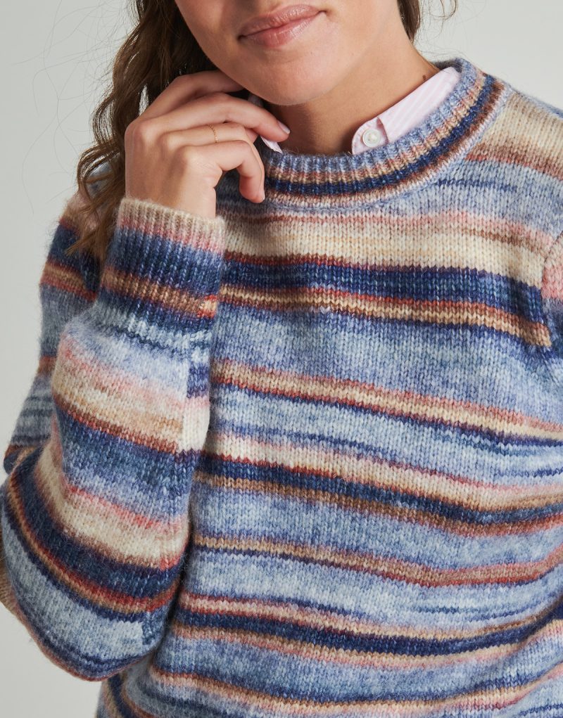 Pepe Jeans CELESTE CREW Sweater, Blue, Women's Sweaters - 5