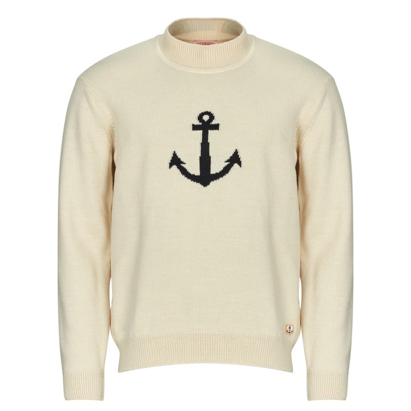 Maglione Armor Lux PULL MARIN REVISITE Bianco Maglioni Uomo - 1
