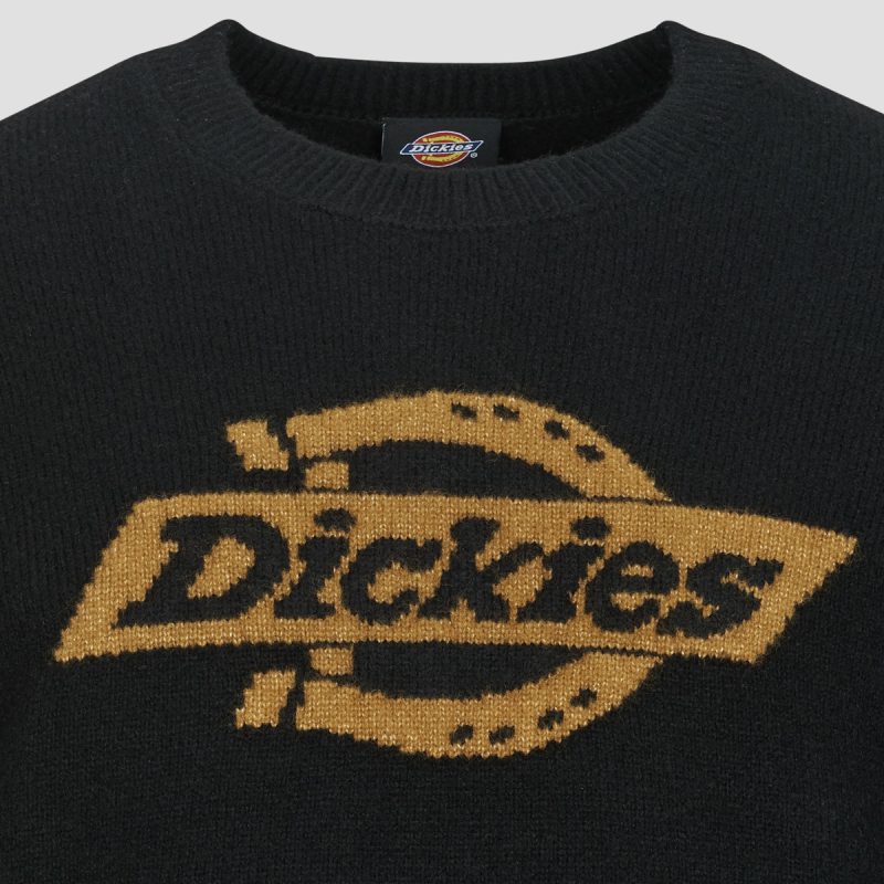 Maglione  Dickies  RUSTON SWEATER BLACK  Nero -  Maglioni Uomo - 7