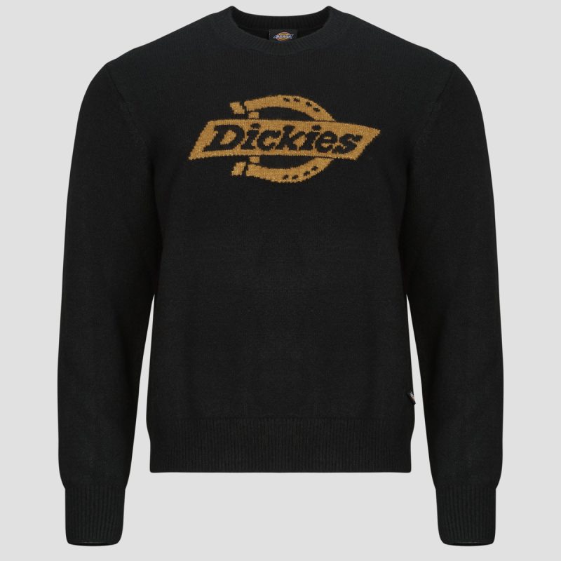Maglione  Dickies  RUSTON SWEATER BLACK  Nero -  Maglioni Uomo - 1