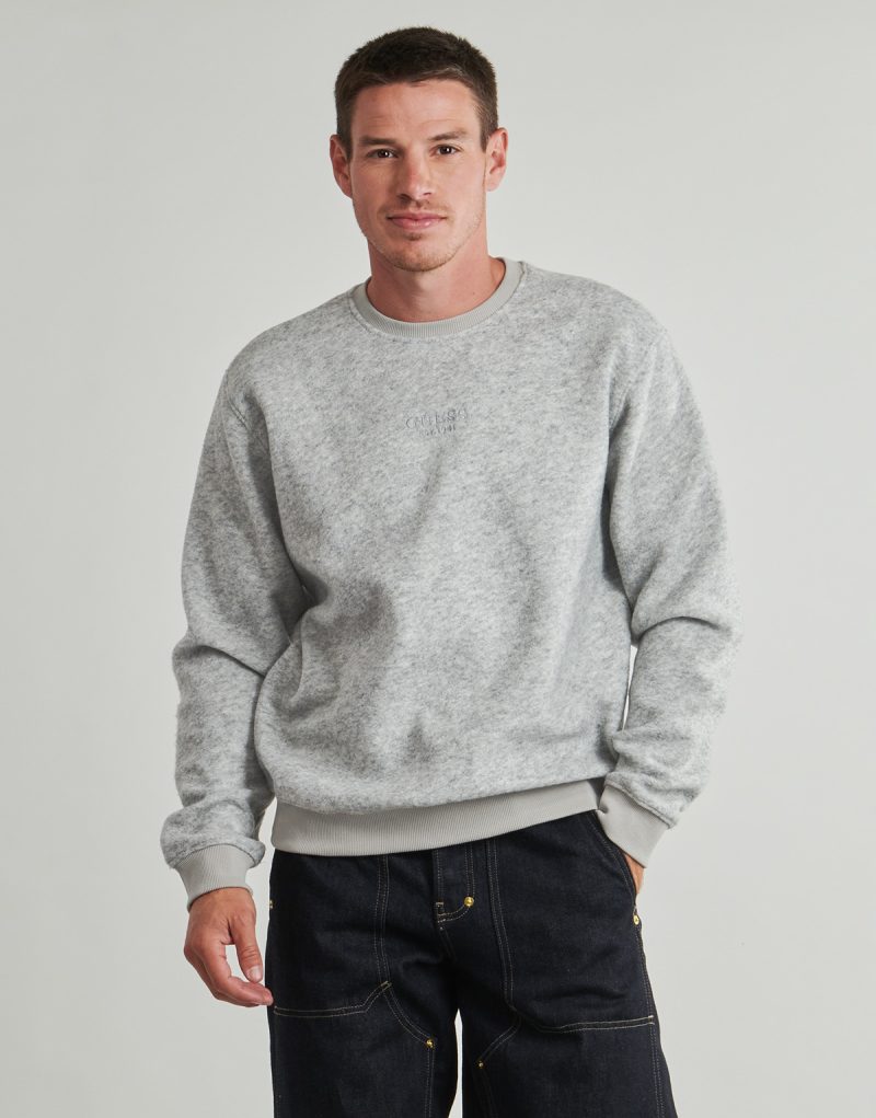Pullover Guess SCUBA MELANGE Herrenpullover in Grau - 2