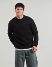 Maglione Selected SLHTELLER FN RELAXED CREW NECK Nero Maglioni Uomo - 2