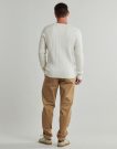 Maglione Tommy Hilfiger CLASSIC COTTON CABLE CREW NECK Beige Maglioni Uomo - 4