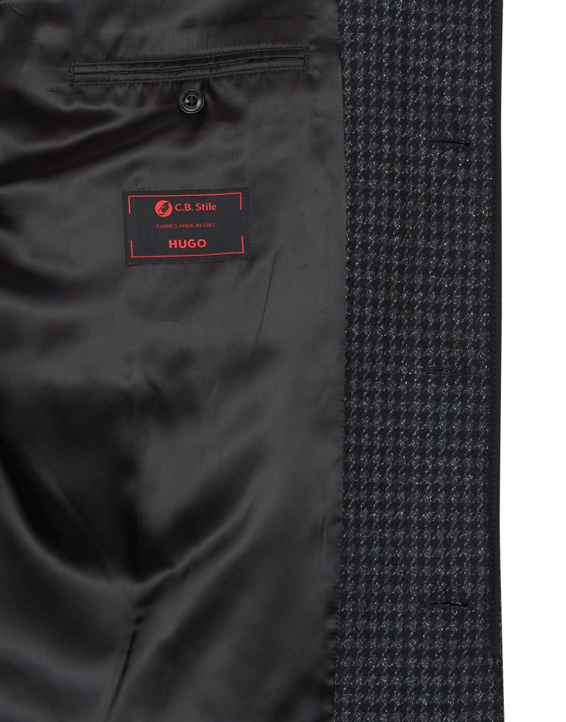 Mantella HUGO Maver2542 Nero Mantelle Uomo - 6