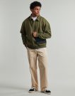 Pantaolini dritti Dickies FORTH SMITH TRUCK PANT WOOD ASH Beige Pantaolini dritti Uomo - 2