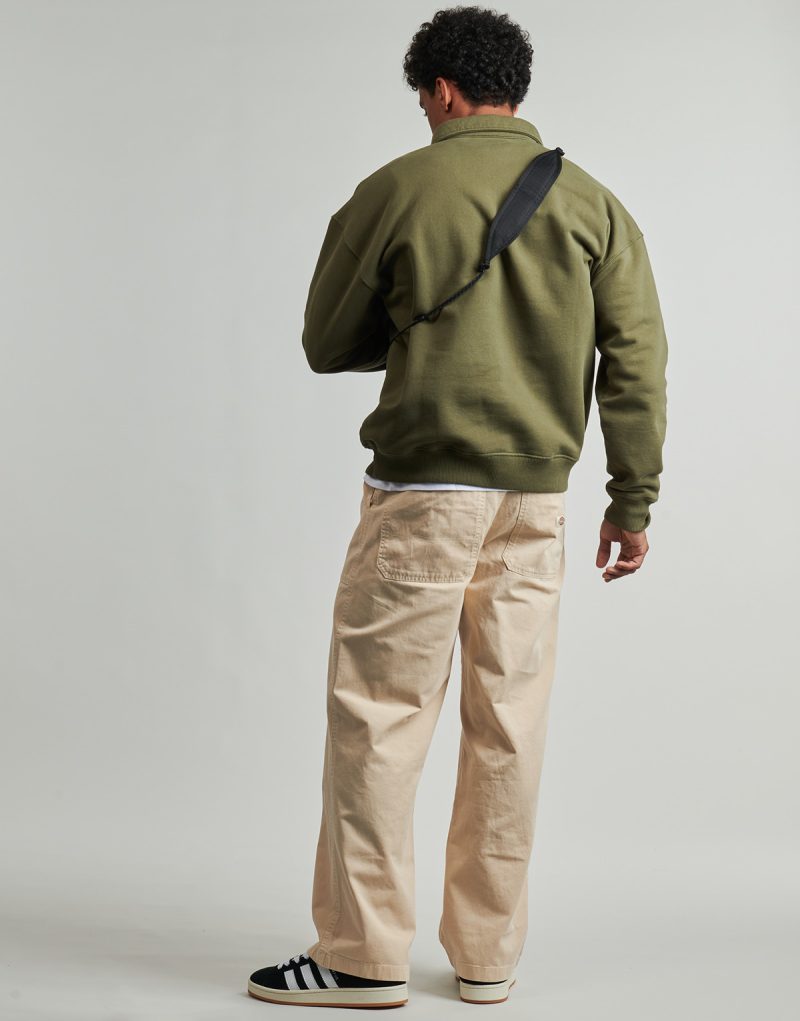 Pantaolini dritti Dickies FORTH SMITH TRUCK PANT WOOD ASH Beige Pantaolini dritti Uomo - 4