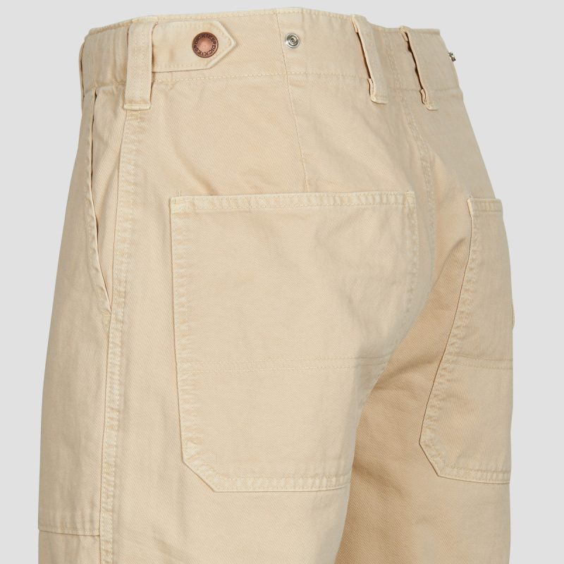 Pantaolini dritti Dickies FORTH SMITH TRUCK PANT WOOD ASH Beige Pantaolini dritti Uomo - 7