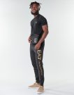 Pantalones Deportivos Emporio Armani EA7 TRAIN LOGO SERIES M PANTS Negro Pantalones Deportivos Hombre - 3