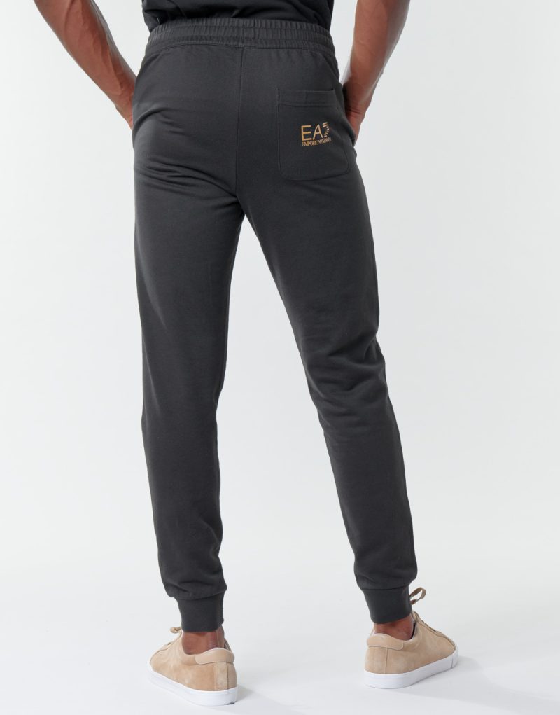 Pantalones Deportivos Emporio Armani EA7 TRAIN LOGO SERIES M PANTS Negro Pantalones Deportivos Hombre - 4