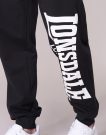 Pantaloni Sportivi Lonsdale LARGE LOGO Nero Pantaloni Sportivi Uomo - 6