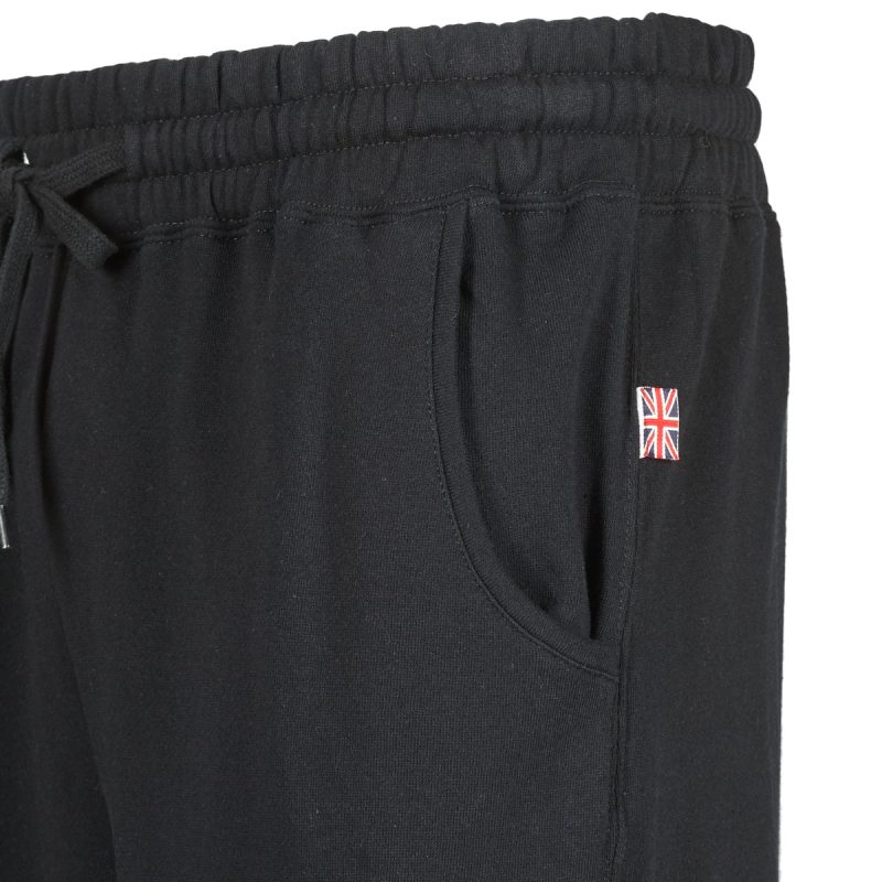 Pantaloni Sportivi Lonsdale LARGE LOGO Nero Pantaloni Sportivi Uomo - 8