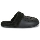 Pantoufles Crocs Classic Fuzz Scuff noires pour homme - Taille 2