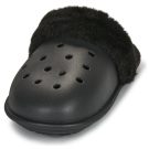 Pantoufles Crocs Classic Fuzz Scuff noires pour homme - Taille 3