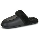 Pantoufles Crocs Classic Fuzz Scuff noires pour homme - Taille 4