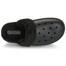 Pantoufles Crocs Classic Fuzz Scuff noires pour homme - Taille 6