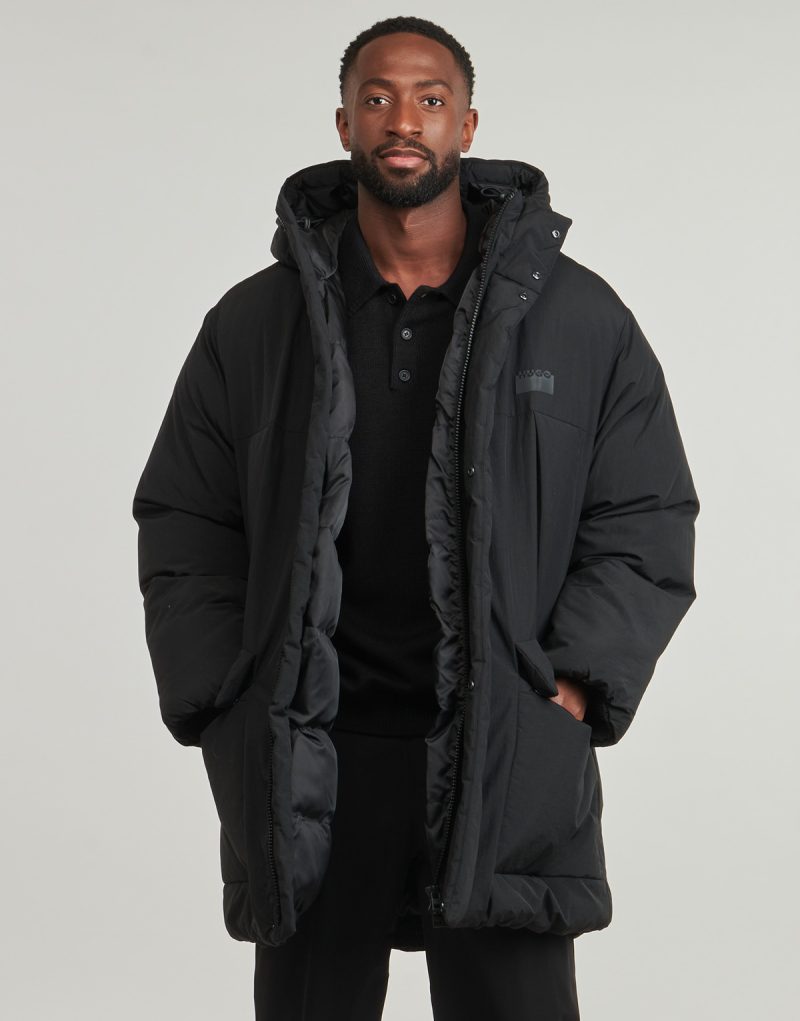 Parkas f&uuml;r Herren HUGO Mandev2541 Schwarzer Parka f&uuml;r Herren - 2