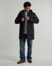 Parka Schott - Parka noire pour homme - Taille 2